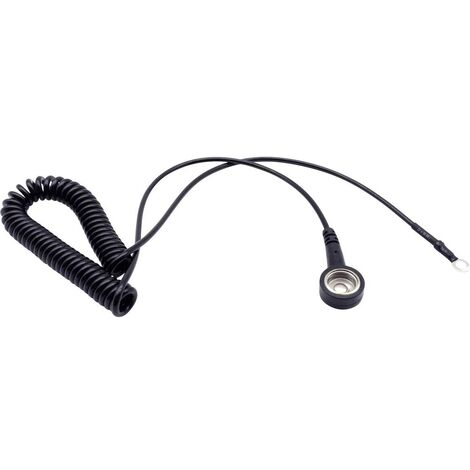 Cavo Di Messa A Terra ESD Quadrios - 1.8 M Con Connettori 10mm/4mm - Foto 3