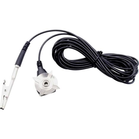 Cavo Antistatico ESD A Spirale Uxcell Con Pinza A Coccodrillo - Messa A Terra Per Officina Elettronica