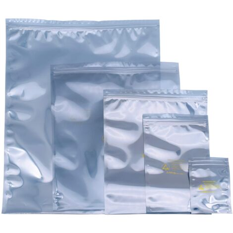 20 Sacchetti Antistatici Schermanti ESD – 5,9 X 9,8 Pollici – Uxcell - Foto 2