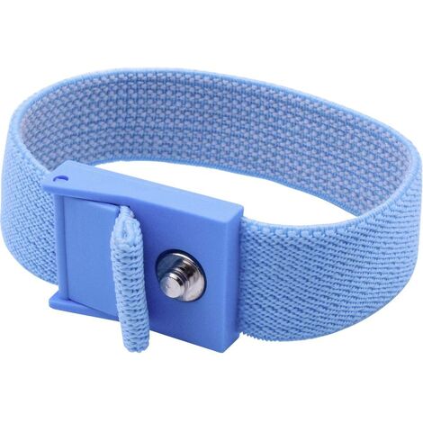 QUADRIOS GMBH ESD - BRACCIALE DI PROTEZIONE CON BOTTONE AUTOMATICO DA 4 MM, ACCESSORIO ANTISTATICO PROFESSIONALE (CONFORME ALLA (1/4)