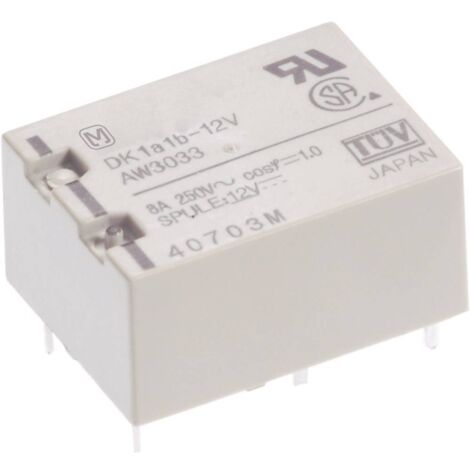 Panasonic DK1A-12V-F Relè per PCB 12 V/DC 10 A 1 NA 1 pz. (1/3)