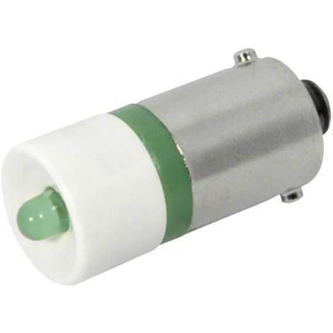 CML 18602351 Luce di segnalazione a LED Verde BA9s 24 V/DC, 24 V/AC 2250 mcd (1/2)