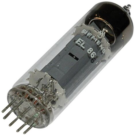 BTB Vertrieb EL 86 = 6 CW 5 Valvola termoionica Pentodo di potenza 170 V 70 mA Numero Poli (num): 9 Attacco: Noval Cont (1/2)