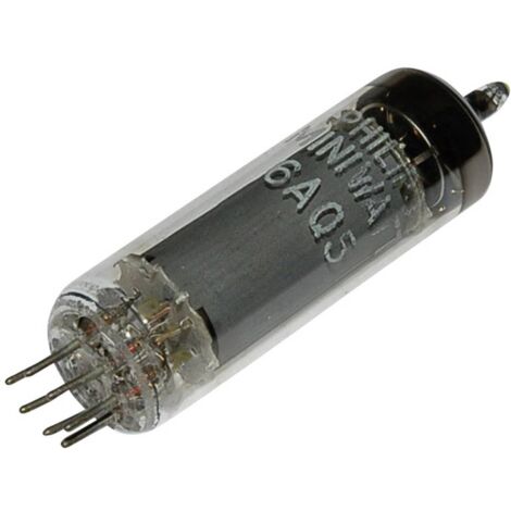 WECK EL 90 = 6 AQ 5 Valvola termoionica Pentodo di potenza 250 V 45 mA Numero Poli (num): 7 Attacco: B7G Contenuto 1 pz (1/2)