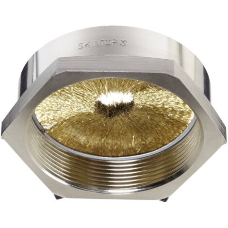 LAPP SKINTOP BRUSH ADD-ON M12 Controdado con messa a terra M12 Ottone Ottone 1 pz. (1/4)