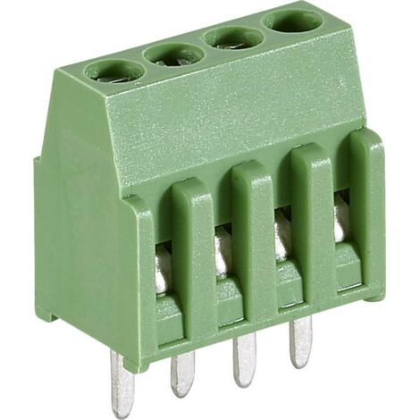 TE Connectivity 282834-6 Morsetto a vite 1.4 mm² Numero Poli (num) 6 Verde 1 pz. (1/2)