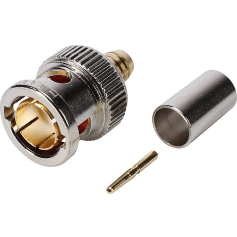 Hicon BNC0.8/3.7HD Connettore BNC Spina dritta 75 Ω 1 pz. (1/2)