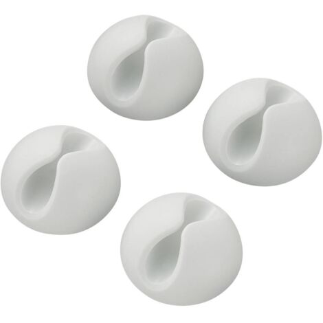 Set 120 Supporti Per Cavi Autoadesivi Aceyoon – 3 Dimensioni, Trasparenti, Con Nastro 3M Per Scrivania E Ufficio