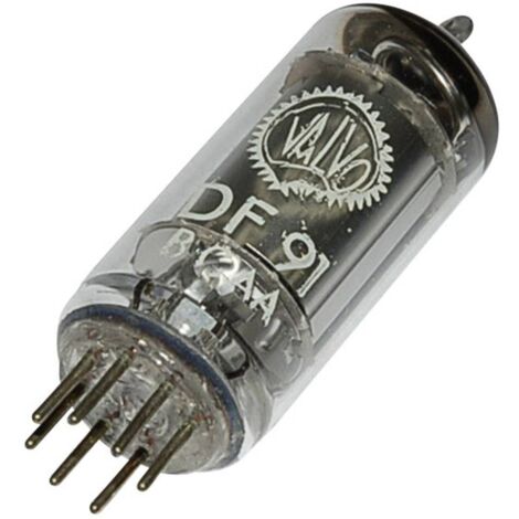 BTB Vertrieb DF 91 = 1 T 4 Valvola termoionica Pentodo 45 V 1.7 mA Numero Poli (num): 7 Attacco: Miniatura Contenuto 1 (1/2)