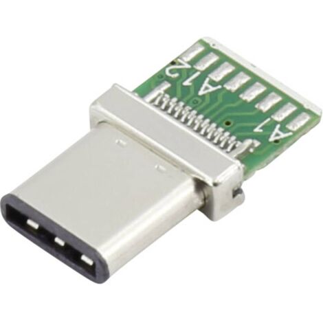 Connettore per microUSB 3.1 tipo C w/PCB, dritto 93013c1140, contenuto: 1 pz. (1/2)