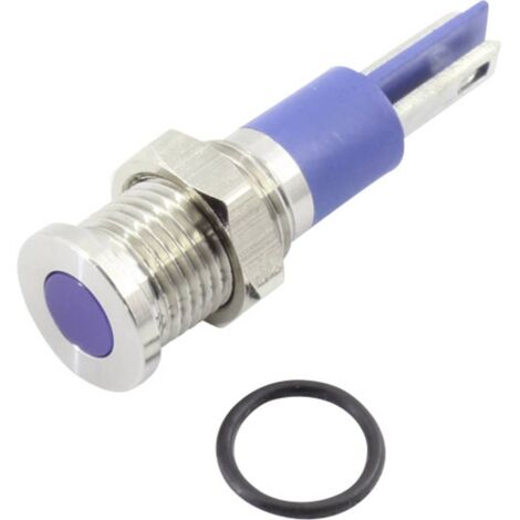 TRU COMPONENTS 1605967 Luce di segnalazione a LED Blu 12 V DC/AC 60 mcd (1/2)