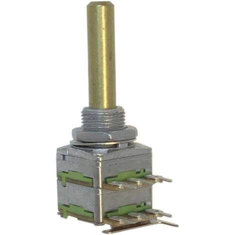 Potentiometer Service RD1602F-20F4-30R-B50K-602 63256-02600-4167/B50K Potenziometro rotativo 1 giro Stereo 0.2 W 50 kΩ (1/3)