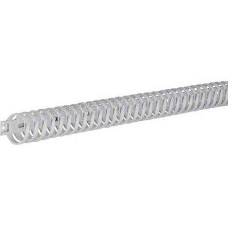 Hager M5692 Canale porta cavi Canale flessibile (L x L x A) 500 x 33 x 31 mm 1 pz. Grigio luminescente (1/3)