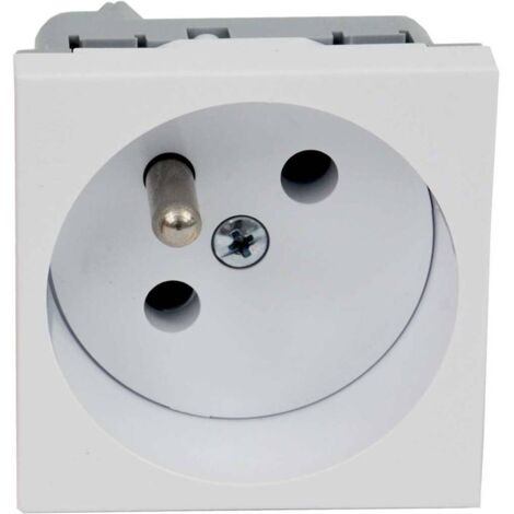 KOPOS QP 45x45HB Modulo apparecchi Presa di corrente singola (L x L) 45 mm x 45 mm 1 pz. Bianco