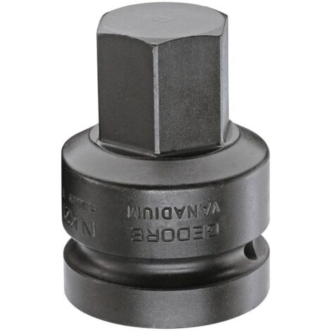 Gedore Bussola robusta in acciaio 19 mm 1 pollice 75 mm