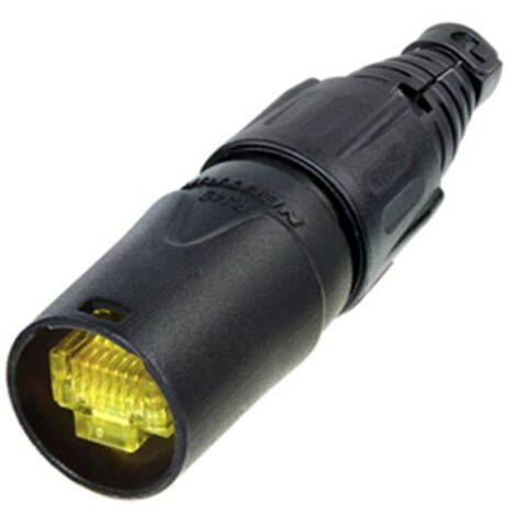 Neutrik NE8MX-B Spina dritta Numero di poli 8P8C Giallo, Nero 1 pz.