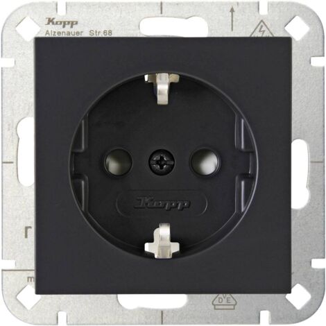 Kopp 1 parte Frutto Presa schuko HK 07 Antracite 940015008 1 pz. (1/2)