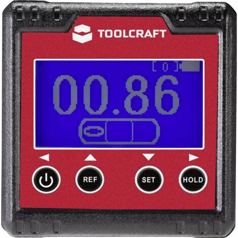 Acquista TOOLCRAFT TO-6547356 Goniometro digitale Calibrato (ISO) 360 ° da  Conrad