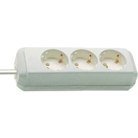 Brennenstuhl 1158610030 Multipresa 3 scomparti Bianco Schuko 1 pz.