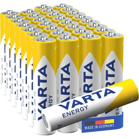Varta Confezione 30 Energy AAA Alcalina M Stilo