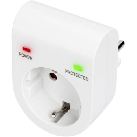 Digitus Presa Schuko con Protezione Contro gli Sbalzi Approvata Tuv-gs Ce-lvd Spina Tedesca (1/5)