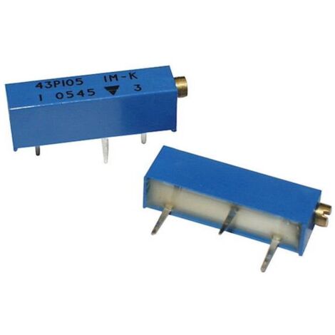 Vishay M43P503KB40 M43P503KB40 Trimmer multigiro 15 giri lineare 0.75 W 50 kΩ 5400 ° 1 pz. (1/5)