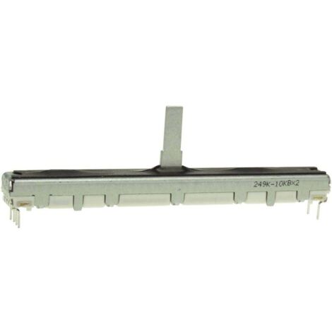ALPS 401547 Potenziometro a slitta 10 kΩ Stereo 0.2 W lineare 1 pz.