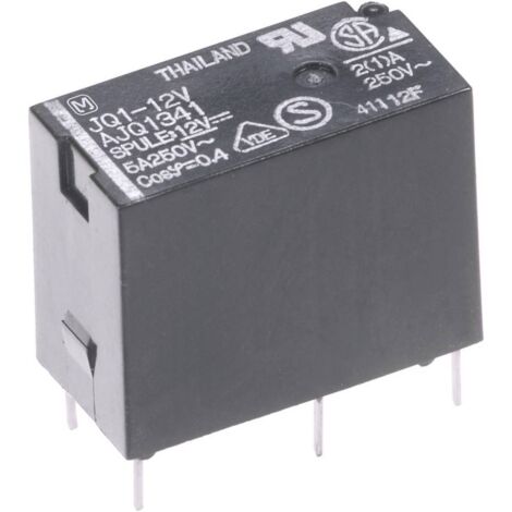 Finder 34.51.7.005.0010 - Relè Per PCB 5V/DC 6A 1 Scambio - Ultrasottile 5mm, Sicurezza VDE