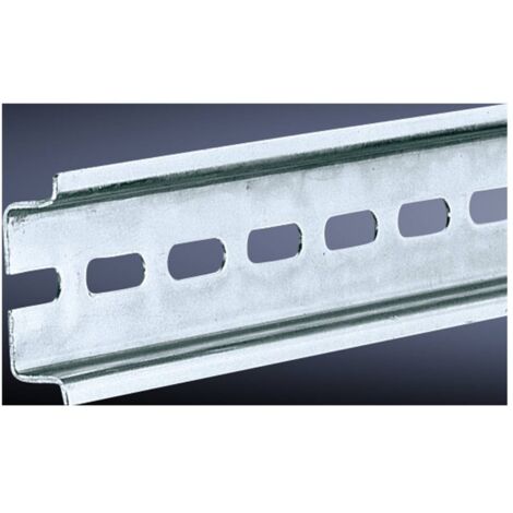 Rittal Rotaia di montaggio in acciaio perforato 400x387 mm confezione da 10