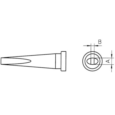 Weller LT-M Punta di saldatura 3,2 mm 20 mm