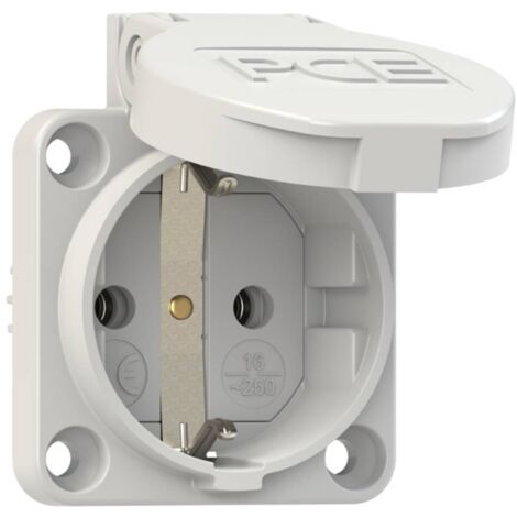PCE 601.450.03 Presa da pannello IP54 Grigio (1/2)
