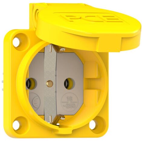 PCE 601.450.05 Presa da pannello IP54 Giallo (1/3)