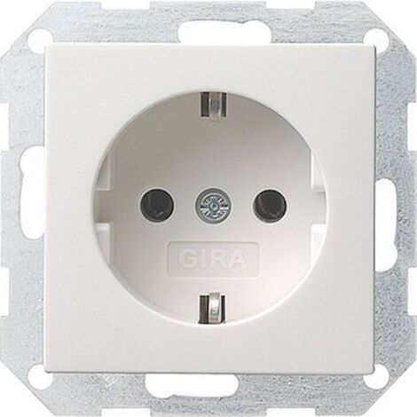 GIRA Frutto Presa schuko System 55, Standard 55, E2, Event, Event Chiara, Event Opaca, Esprit, ClassiX Bianco puro, Opa