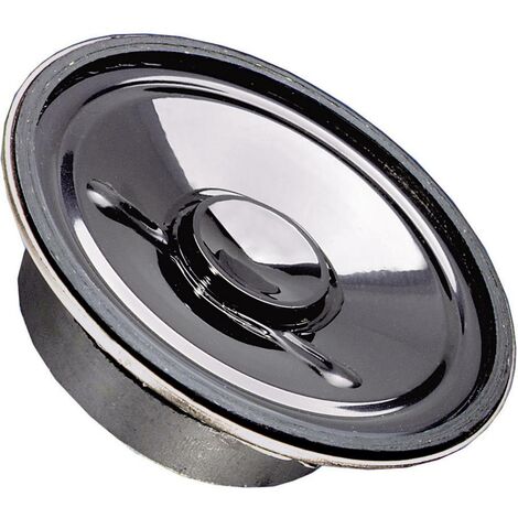 Visaton K 50 - 8 Ohm 2 pollici 5 cm Mini altoparlante 2 W 8 Ω Nero Membrana in plastica, Resistente ai raggi UV (1/2)