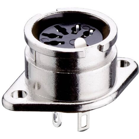 Lumberg 0107 03 Connettore circolare DIN Presa a pannello contatti dritti Numero Poli (num): 3 Argento 1 pz. (1/3)