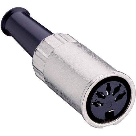 Lumberg 0122 05 Connettore circolare DIN Presa dritta Numero Poli (num): 5 Argento 1 pz. (1/3)