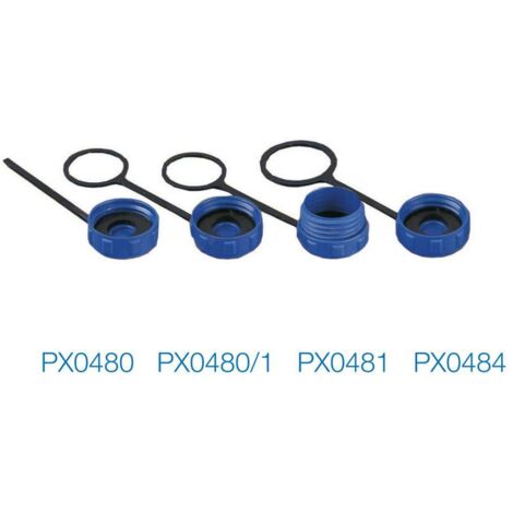 Cappuccio anti polvere PX0480 Cappuccio di protezione PX0480 Bulgin Contenuto: 1 pz. (1/2)