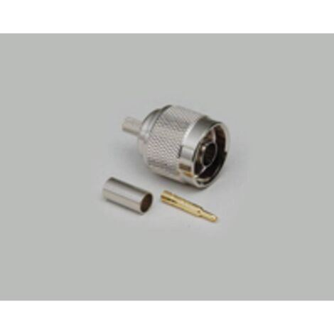BKL Electronic 0404002 0404002 Connettore N Spina dritta 50 Ω 1 pz. (1/2)