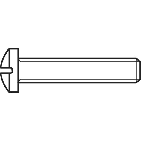 125 Viti A Testa Tonda Phillips M4 - Nero, Acciaio Carbonio, Lunghezze 8/12/16/20/30mm