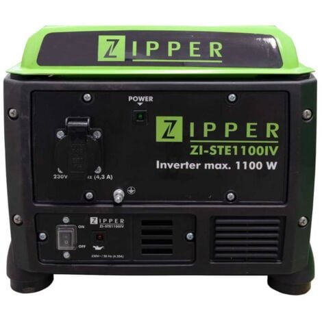 Zipper 4 tempi Generatore inverter 230 V 12.8 kg 1100 W