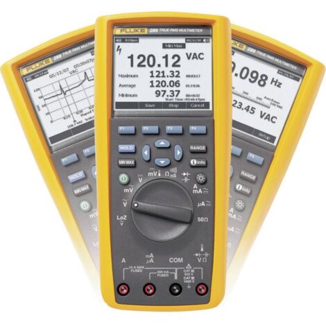 Fluke 289/EUR Multimetro portatile digitale Display grafico, Data logger CAT III 1000 V, CAT IV 600 V Display (Counts): (1/5)
