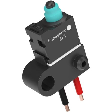 Panasonic ASQM11620-A Microinterruttore ASQM11620-A 16 V/DC 50 mA 1 x On / (Off) IP67 Momentaneo 1 pz. (1/2)