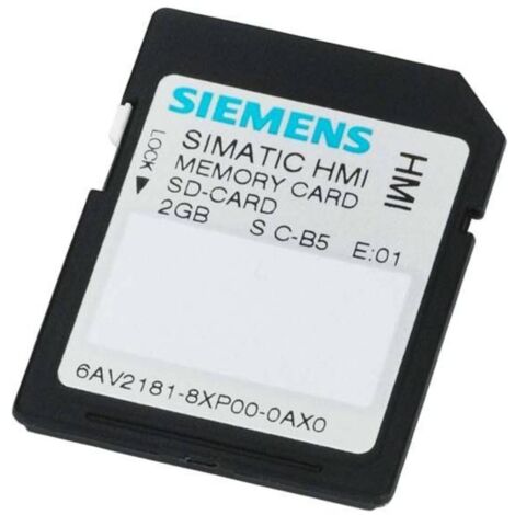 Siemens 6AV6671-8XB10-0AX1 6AV66718XB100AX1 Scheda di memoria SPS (1/2)