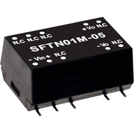Mean Well SFTN01N-05 Modulo convertitore DC / DC 200 mA 1 W Num. uscite: 1 x