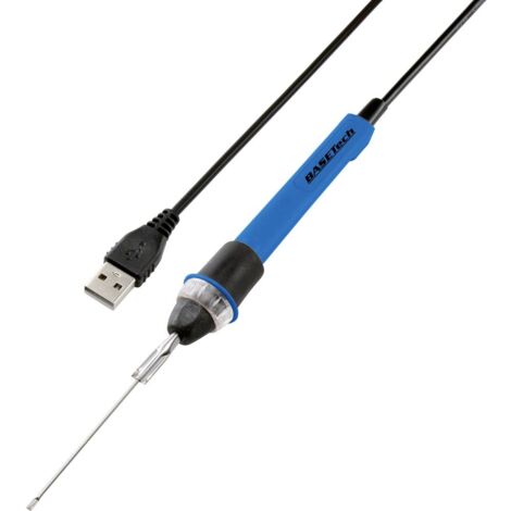 Basetech LWK-175 Kit saldatore 5 V/DC 6 W Punta per tagliare spugna 270 °C (max) (1/5)