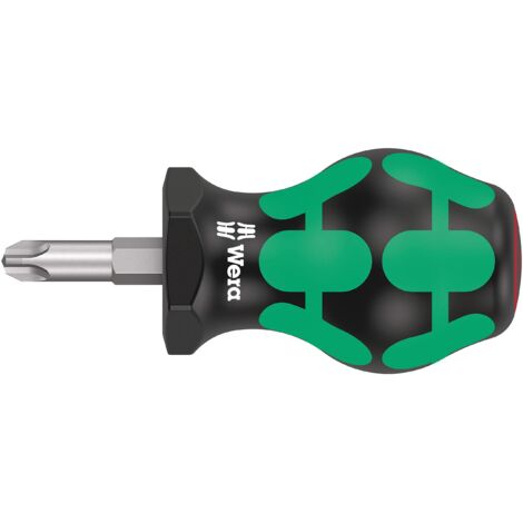 Wera 350 PH Stubby 05008852001 Cacciavite a croce PH 3 Lunghezza della lama: 25 mm (1/5)