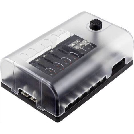 TRU COMPONENTS TC-9067928 TC-9067928 Portafusibile Automotive con indicatore di stato Adatto per Fusibile a lama standa (1/5)