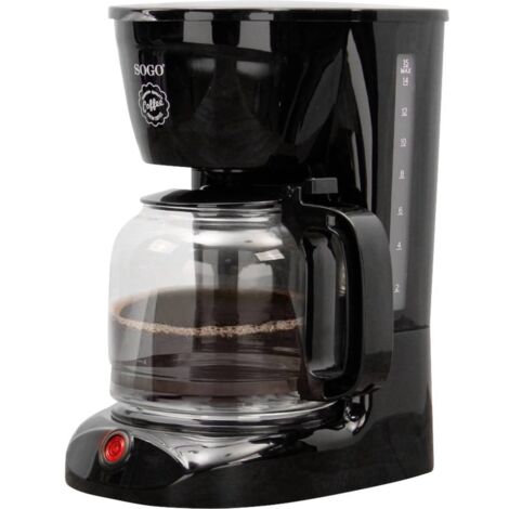 Macchina Caffè Filtro Cloer 5258 Da 10 Tazze - Con Caraffa Termica, Timer, Display Touch, Regolazione Aroma