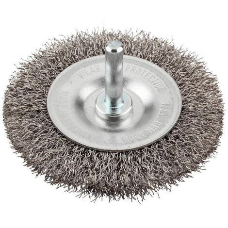 Spazzola A Disco Kwb 6074-10 - Filo Acciaio HSS Ondulato Ø100mm - Foto 7