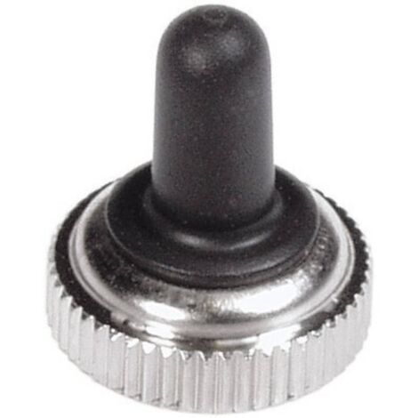 APEM  N33161005 Tappo con guarnizione Nickel, Nero 1 pz. (1/3)